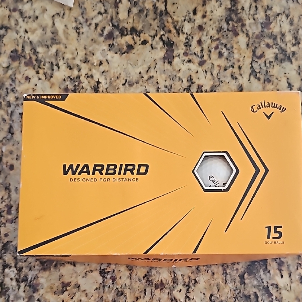 Callaway Warbird Golf Balls - Yellow